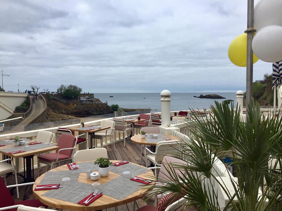 Les meilleurs restaurants avec vue sur l'Océan à Biarritz